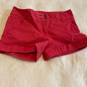 Fossil pink shorts